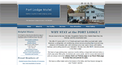 Desktop Screenshot of portlodge.com